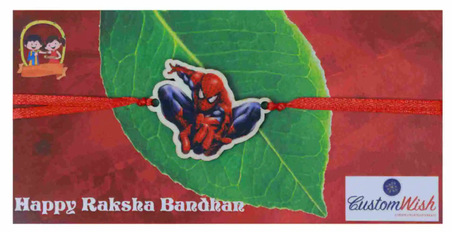 Spiderman MDF Sublimation Rakhi